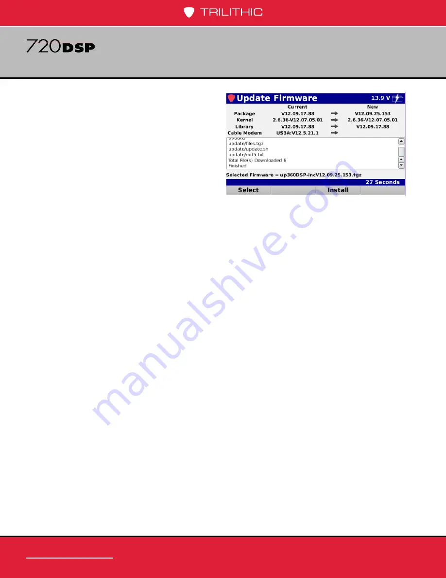 Trilithic 720 DSP Operation Manual Download Page 198