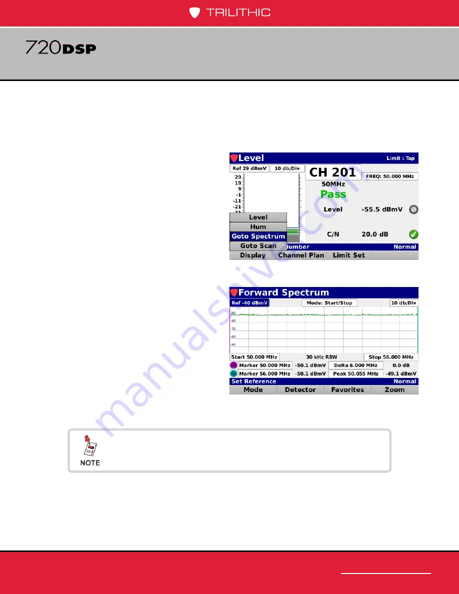 Trilithic 720 DSP Operation Manual Download Page 257