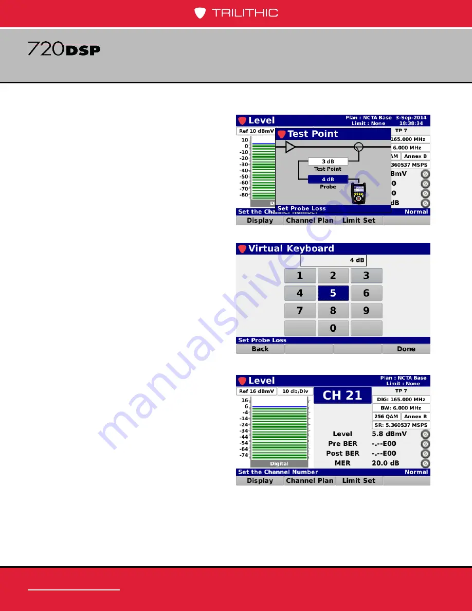 Trilithic 720 DSP Operation Manual Download Page 262