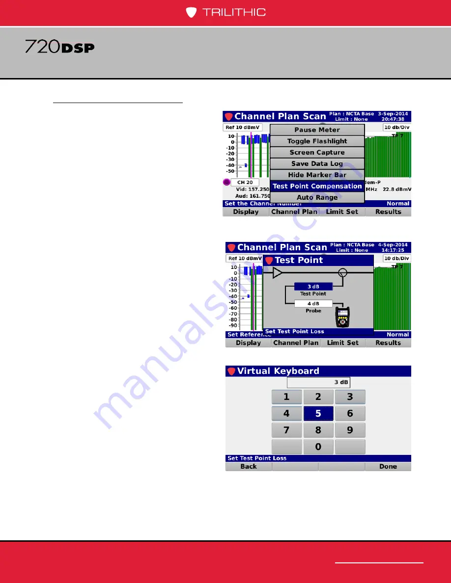 Trilithic 720 DSP Operation Manual Download Page 279