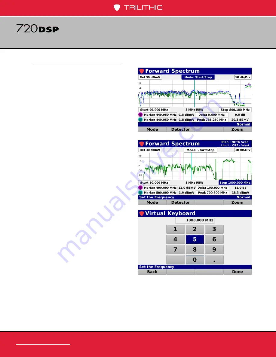 Trilithic 720 DSP Operation Manual Download Page 320