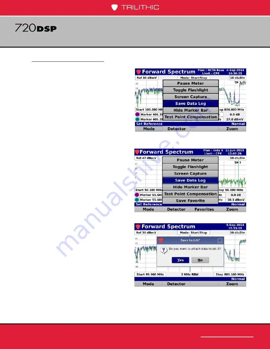 Trilithic 720 DSP Operation Manual Download Page 327