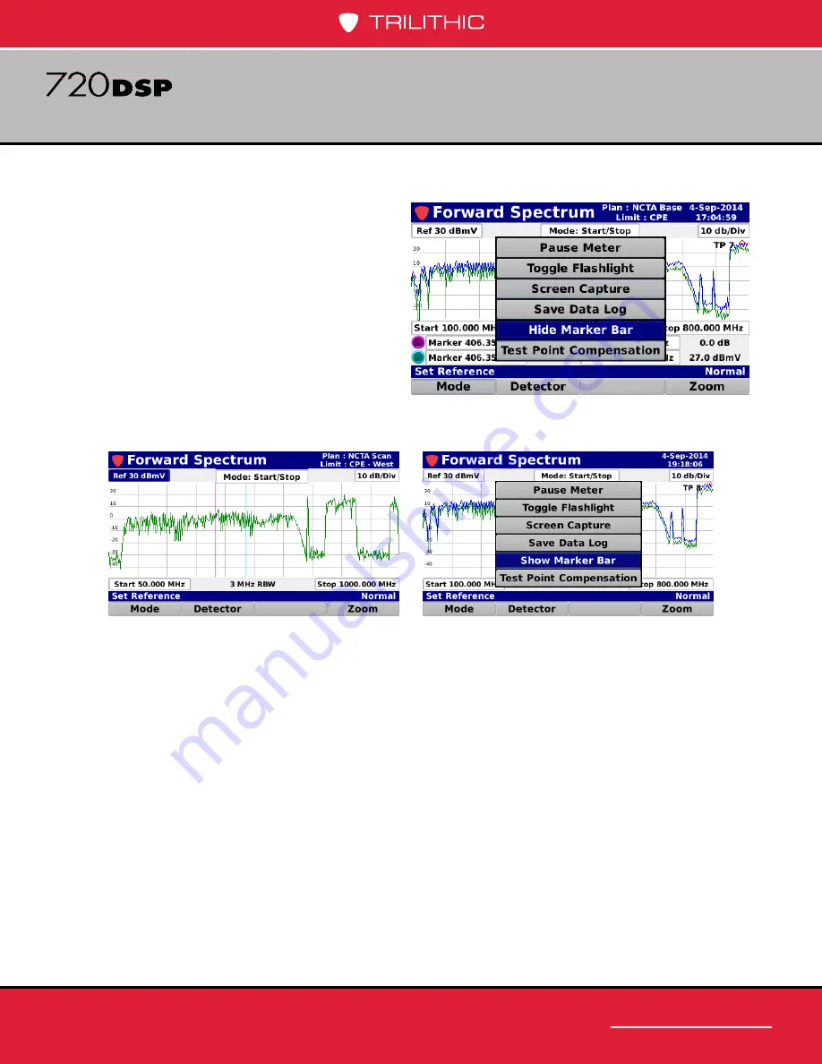 Trilithic 720 DSP Operation Manual Download Page 329