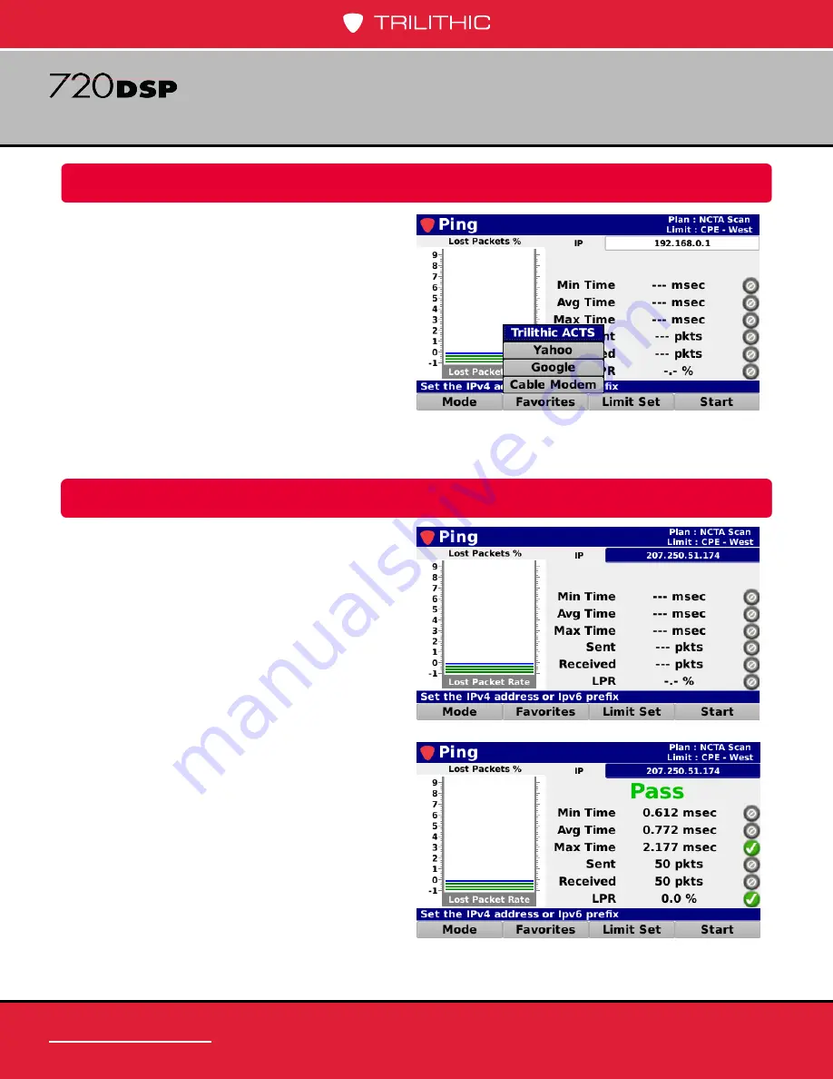 Trilithic 720 DSP Operation Manual Download Page 348