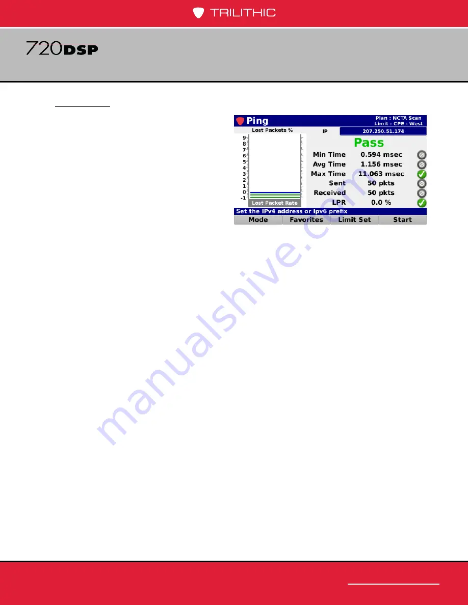 Trilithic 720 DSP Operation Manual Download Page 349