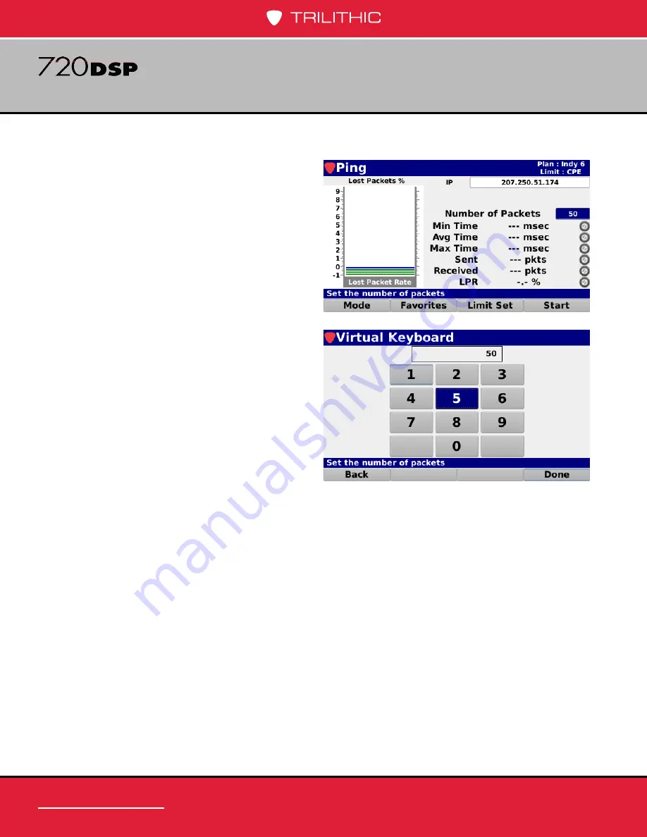 Trilithic 720 DSP Operation Manual Download Page 350