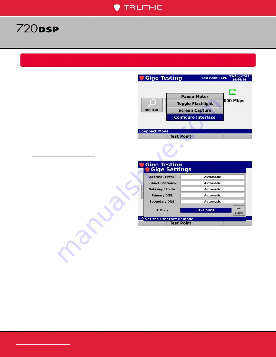 Trilithic 720 DSP Operation Manual Download Page 388