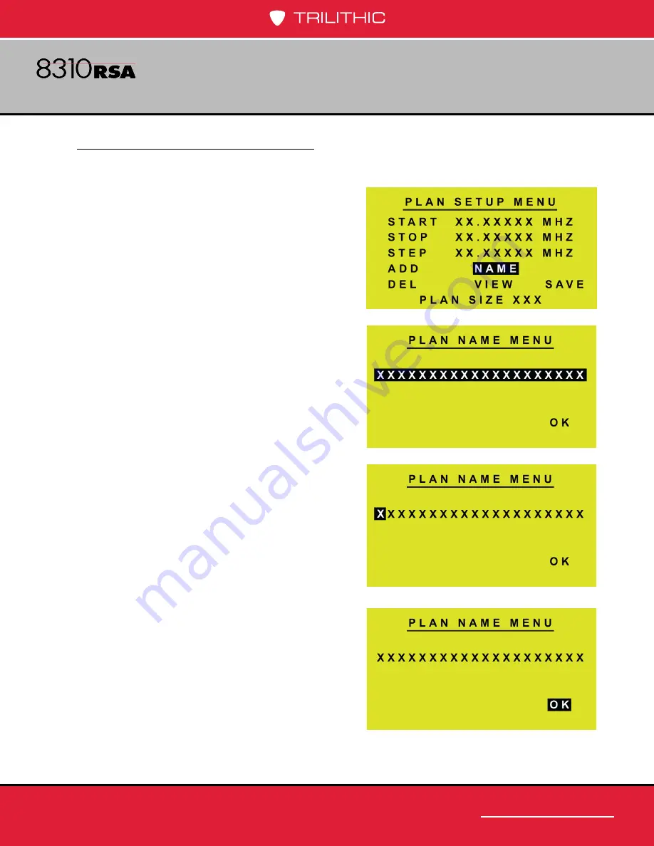 Trilithic 8310 RSA Operation Manual Download Page 25