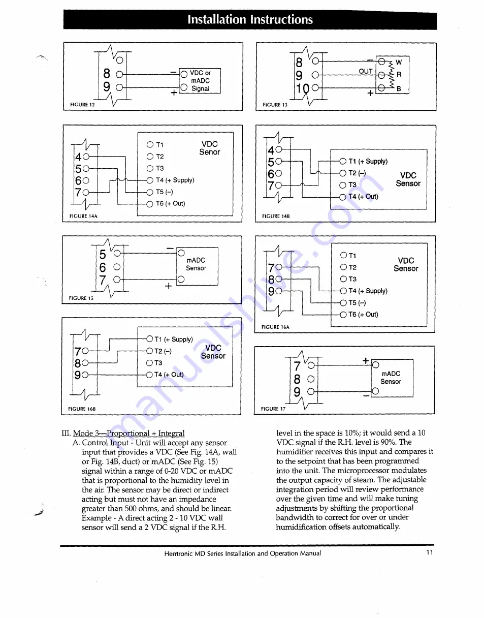 Trion HERRMIDIFIER HERRTRONIC MD Series Скачать руководство пользователя страница 11