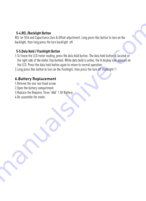 Triplett CM1000 User Manual Download Page 9