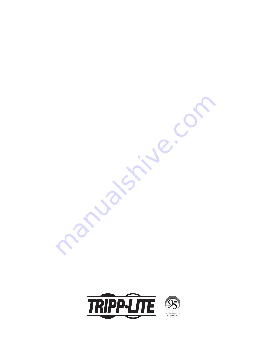 Tripp Lite DMPDS5570S Owner'S Manual Download Page 11