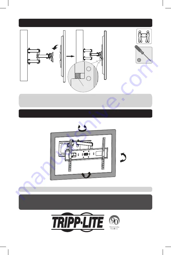 Tripp Lite DWM3770X Owner'S Manual Download Page 8