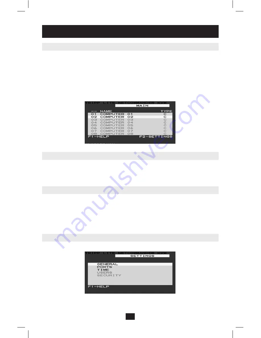 Tripp Lite NetCommander B070-008-19 Скачать руководство пользователя страница 11