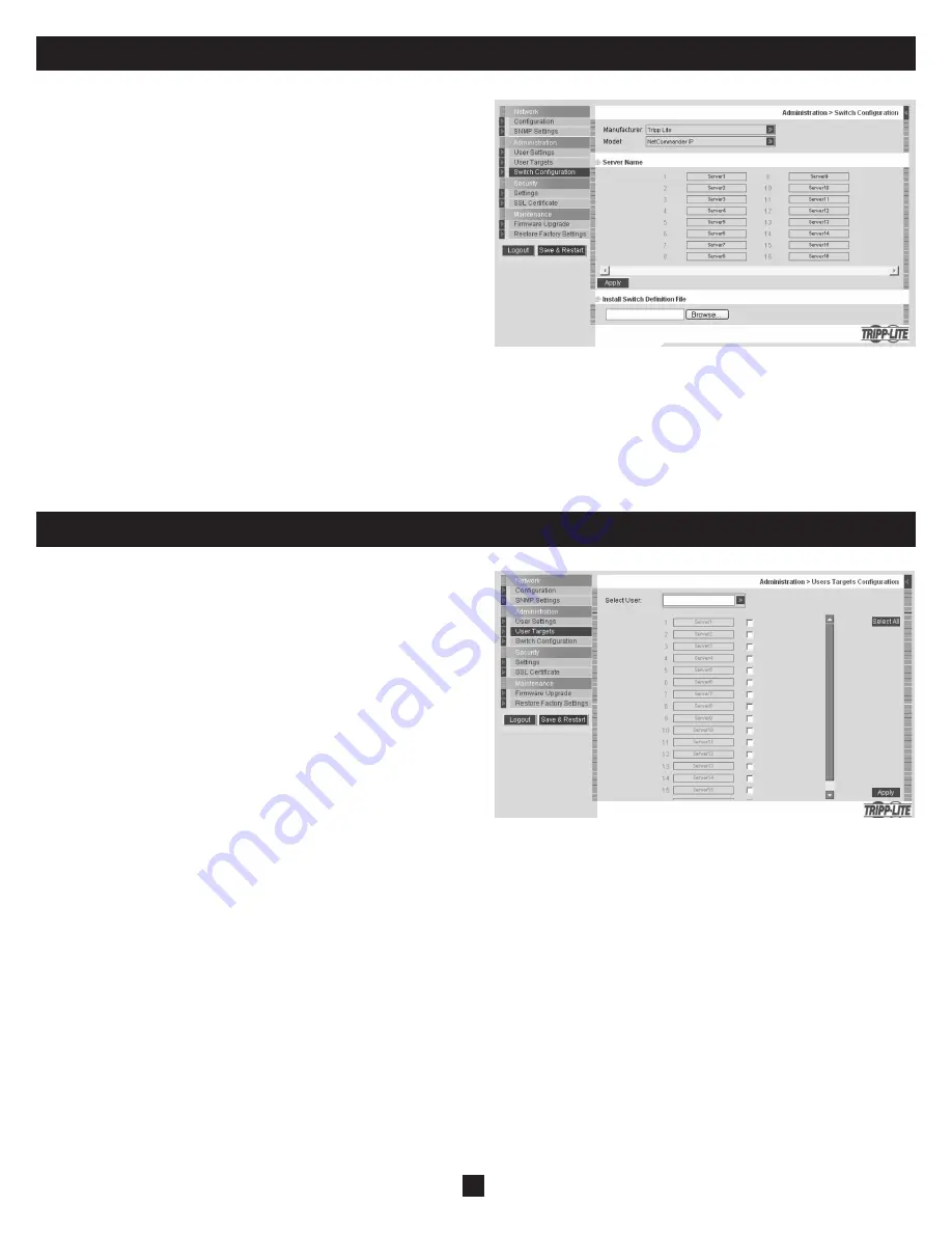 Tripp Lite NetCommander B072-016-1-IP User Manual Download Page 37