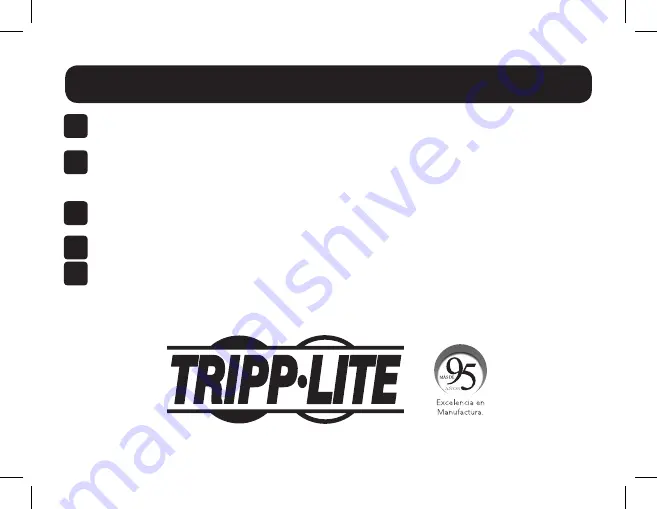 Tripp Lite PINV2000 Скачать руководство пользователя страница 8