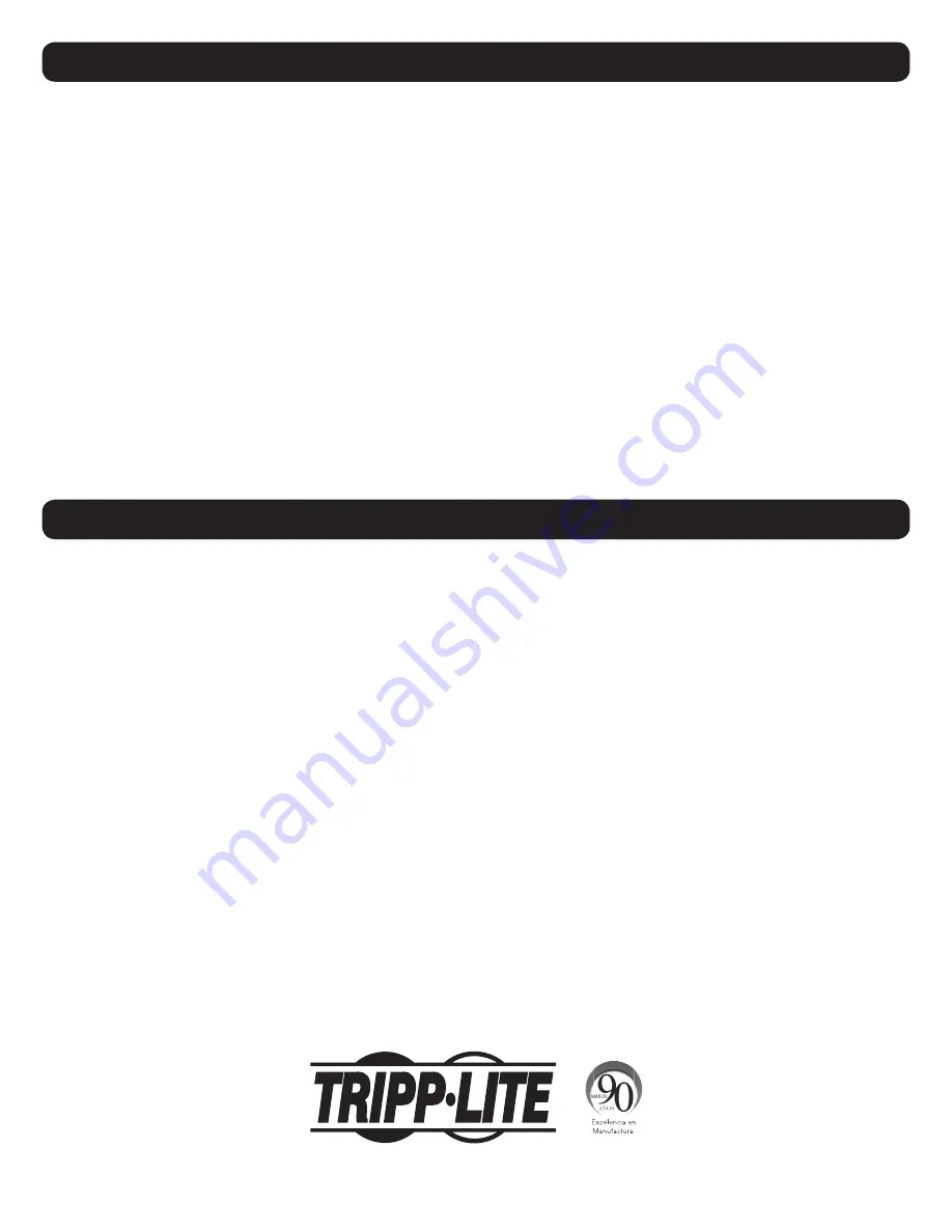 Tripp Lite SmartRack SR12UBEXPNDKD Owner'S Manual Download Page 14