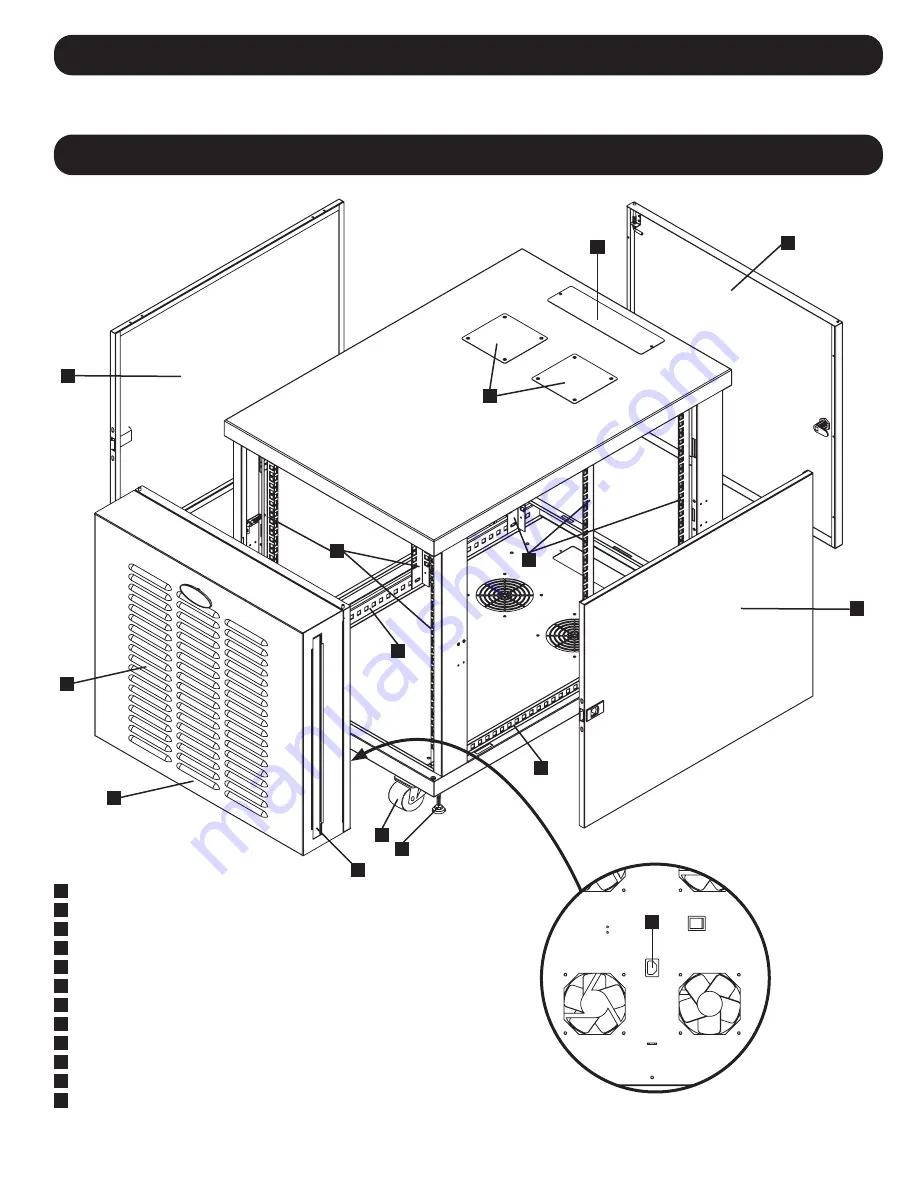 Tripp Lite SmartRack SR12UBFFD Owner'S Manual Download Page 3