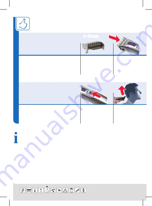 Trisa 1707 Instructions For Use Manual Download Page 10