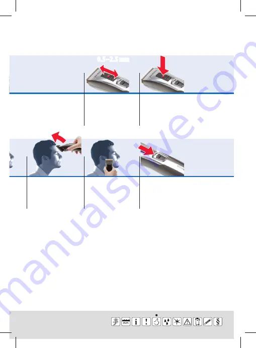 Trisa 1707 Instructions For Use Manual Download Page 11