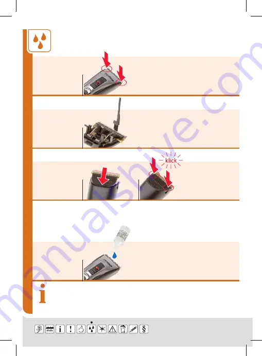 Trisa 1707 Instructions For Use Manual Download Page 30