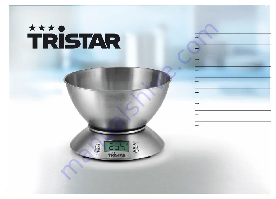 TriStar KW-2436 Instruction Manual Download Page 1