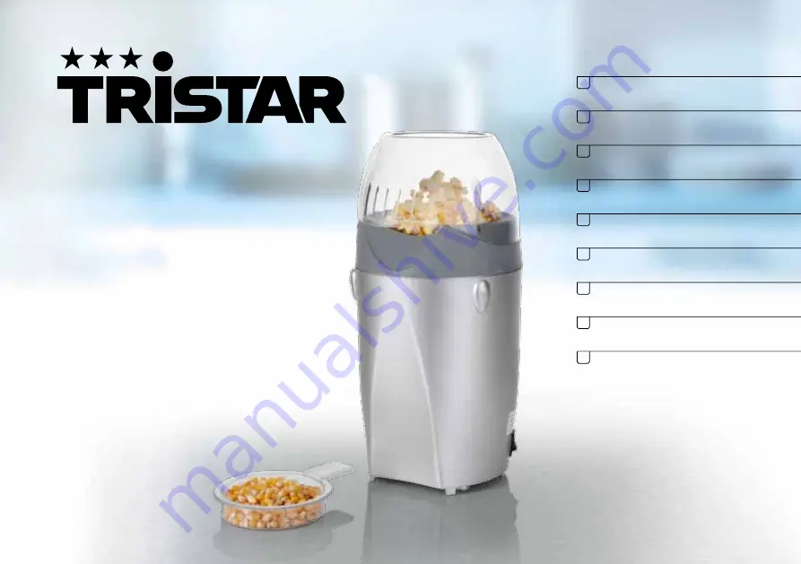 TriStar PO-2600 Instruction Manual Download Page 1