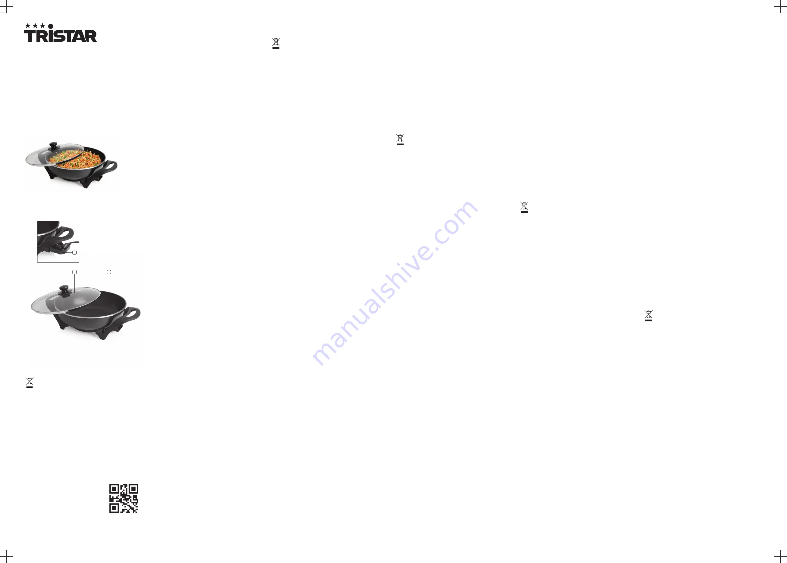 TriStar PZ-9130 Instruction Manual Download Page 1