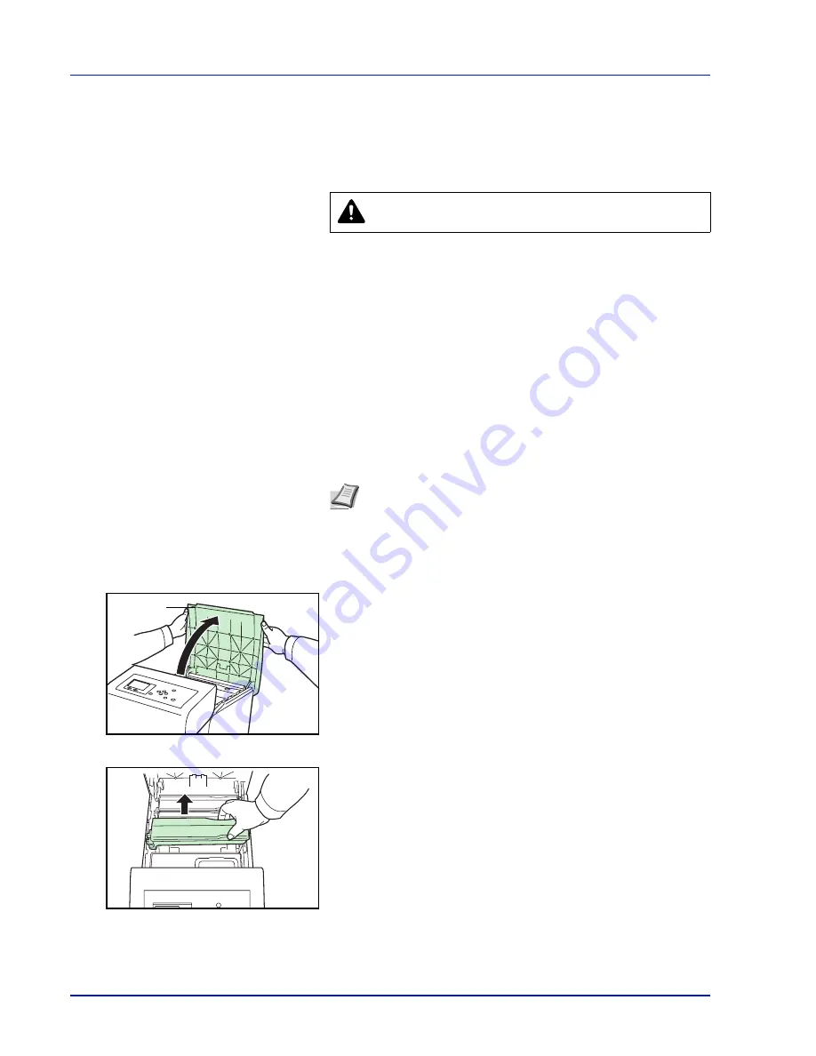 Triumph Adler CLP 4635 Instruction Handbook Manual Download Page 172