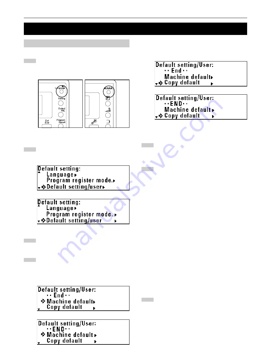 Triumph Adler CX 8682 Instruction Handbook Manual Download Page 66