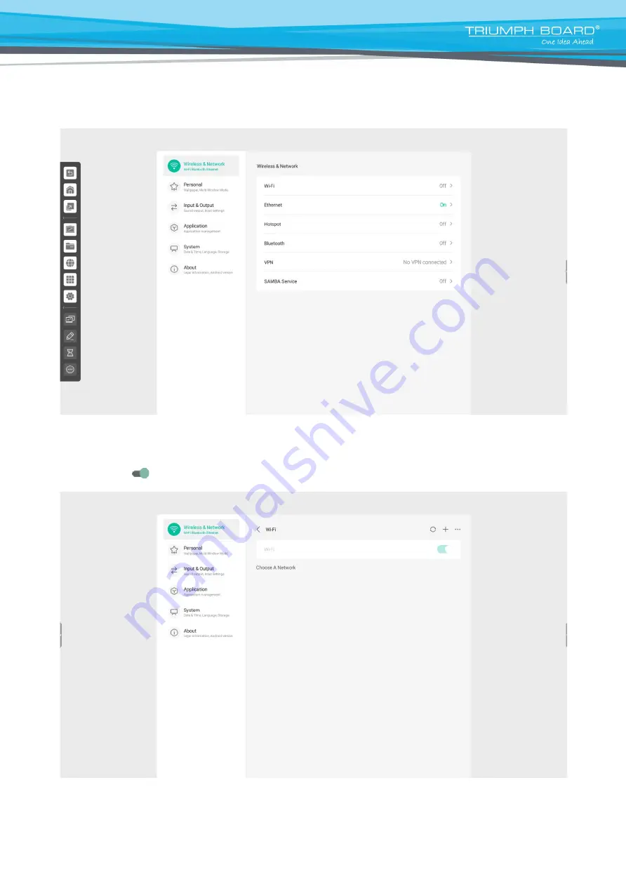 TRIUMPH BOARD IFP Series User Manual Download Page 4