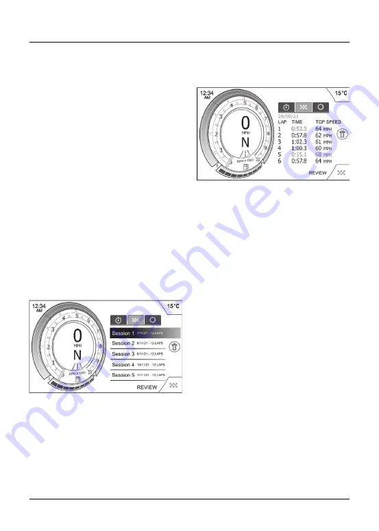 Triumph Speed Triple 1200 RS Owner'S Handbook Manual Download Page 56