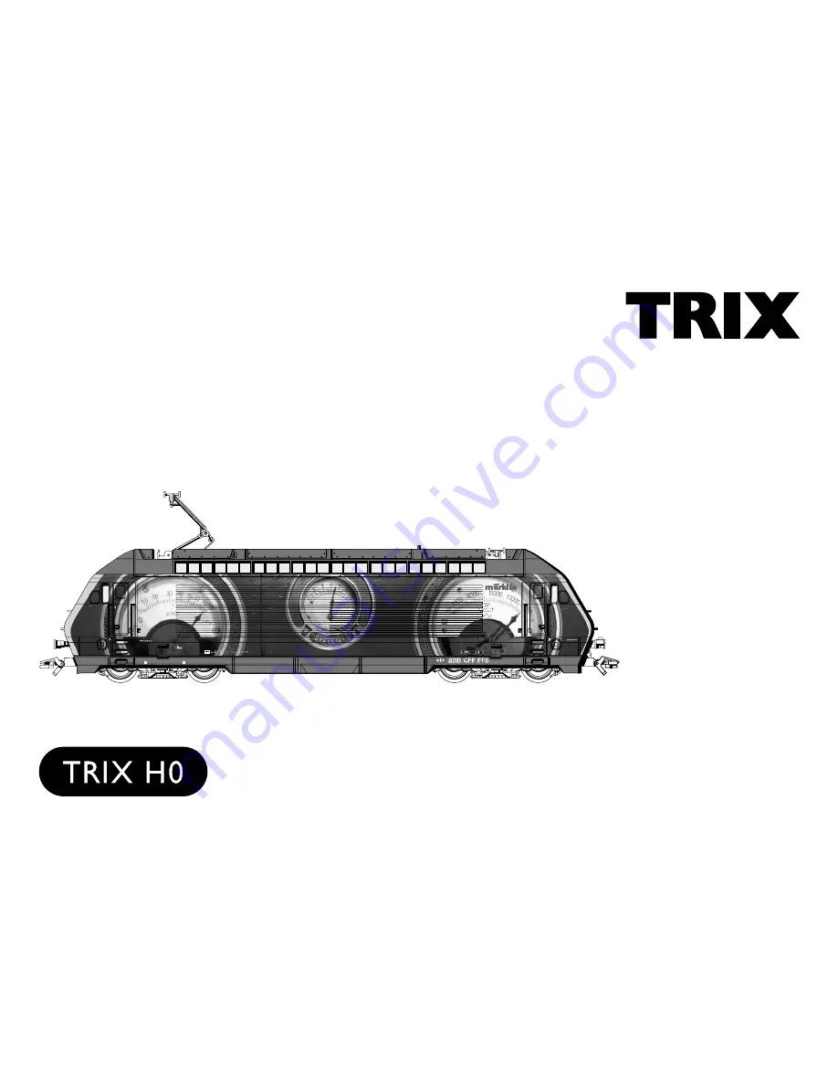 Trix Re 460 Series Manual Download Page 1