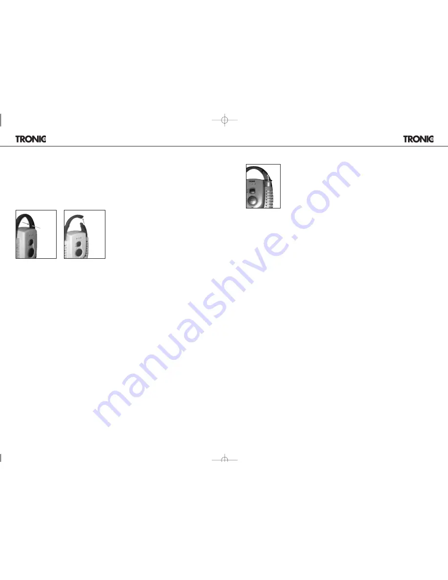 Tronic ION Refresher KH 217 Instructions Manual Download Page 5