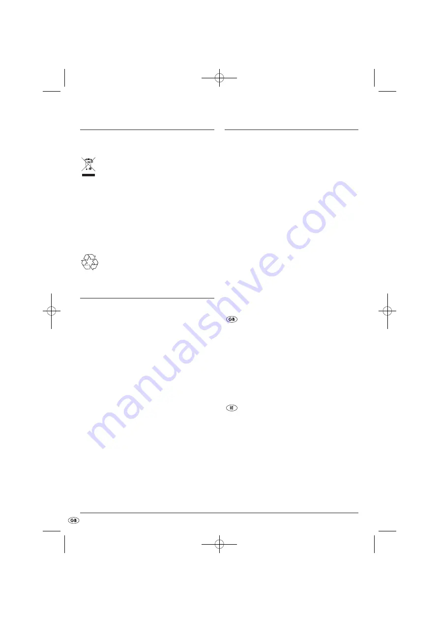 Tronic KH 3901 Operating Instructions Manual Download Page 10