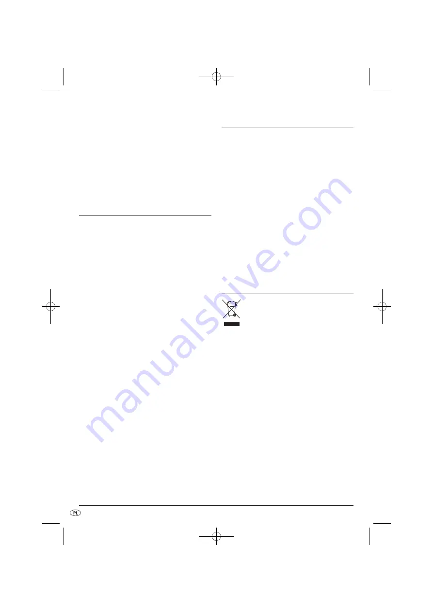 Tronic TLG 1000 A1 Operating Instructions Manual Download Page 16