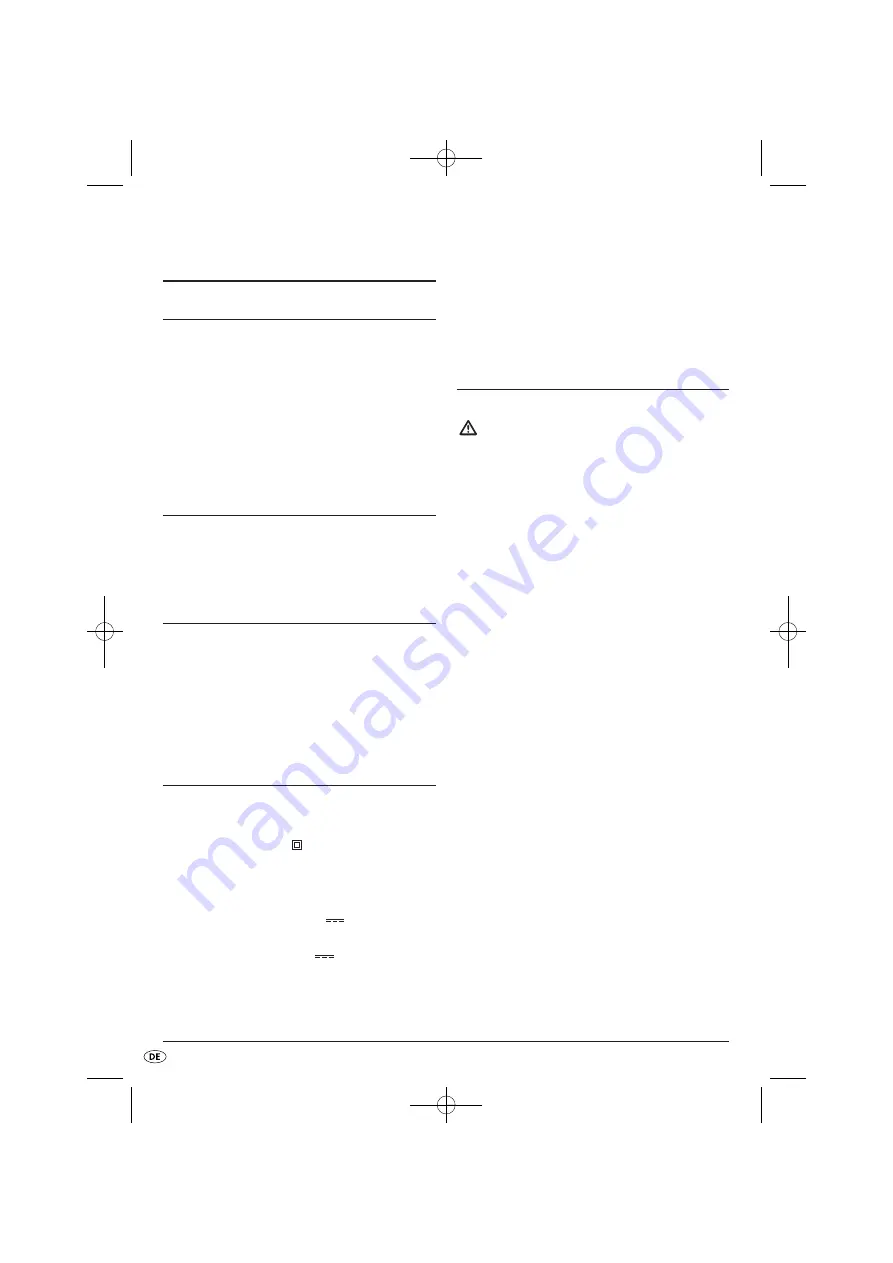 Tronic TLG 1000 A1 Operating Instructions Manual Download Page 60