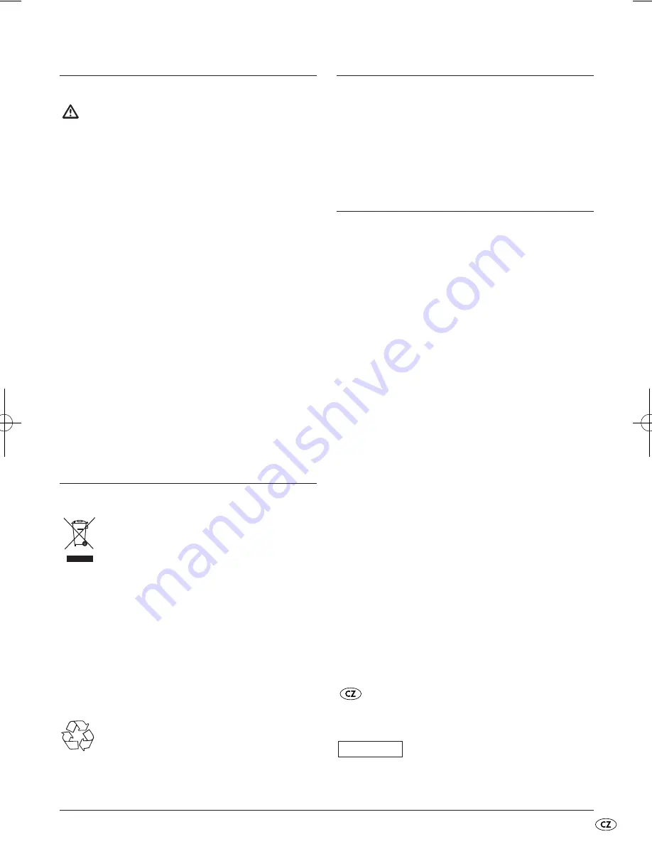 Tronic TSW 300 A1 Operating Instructions Manual Download Page 51