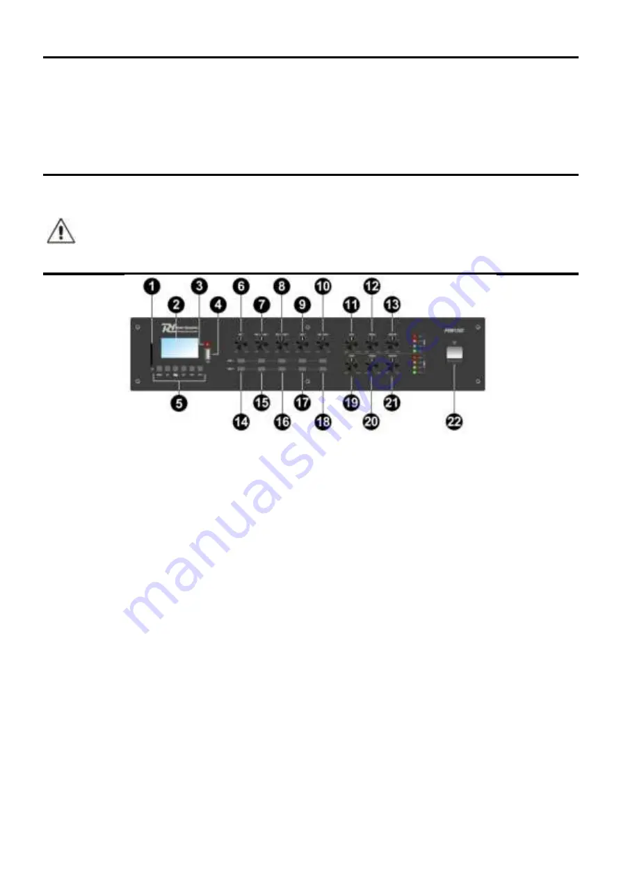 Tronios Power Dynamics PRM1202 Instruction Manual Download Page 3