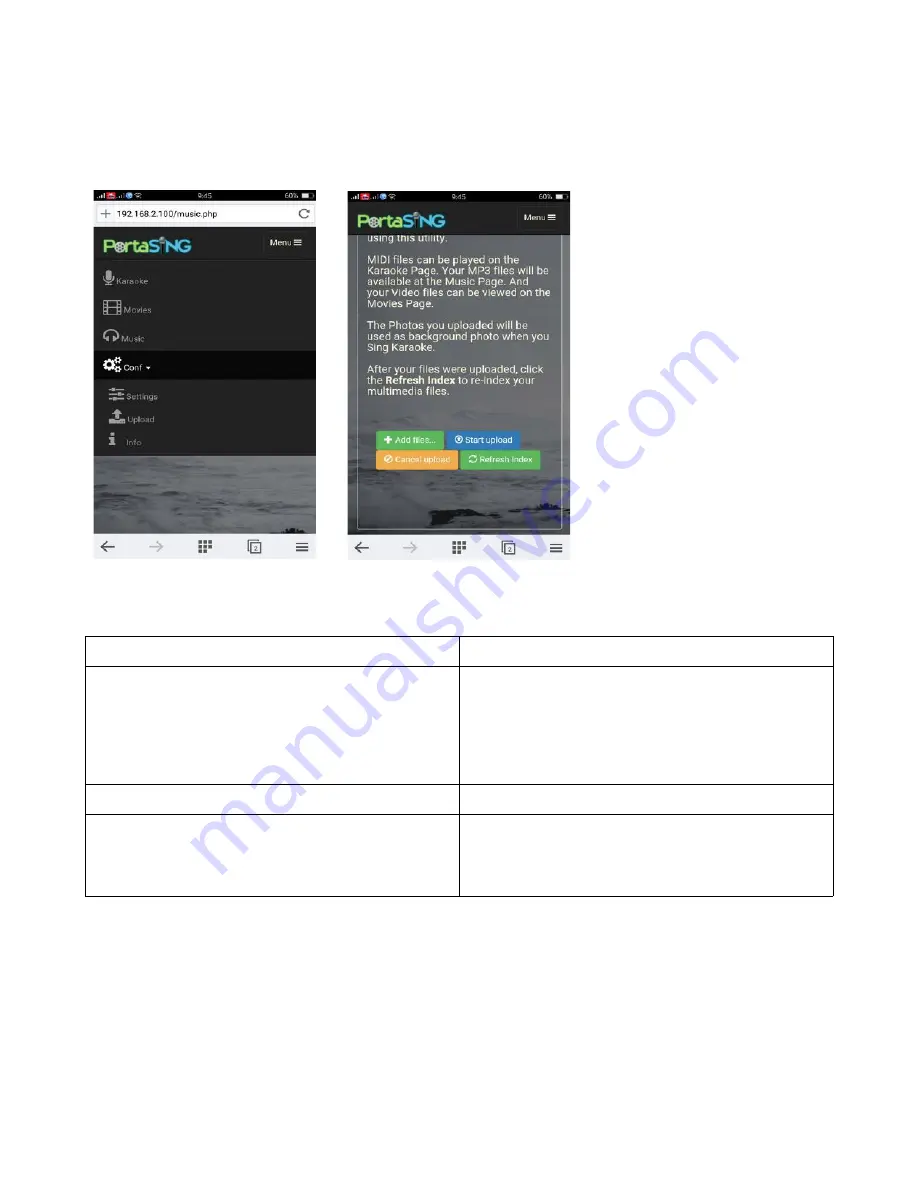 Tronix PortaSing User Manual Download Page 19