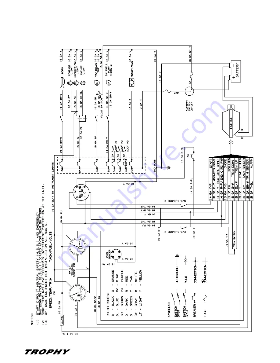 Trophy 1703CC Owner'S Manual Download Page 55