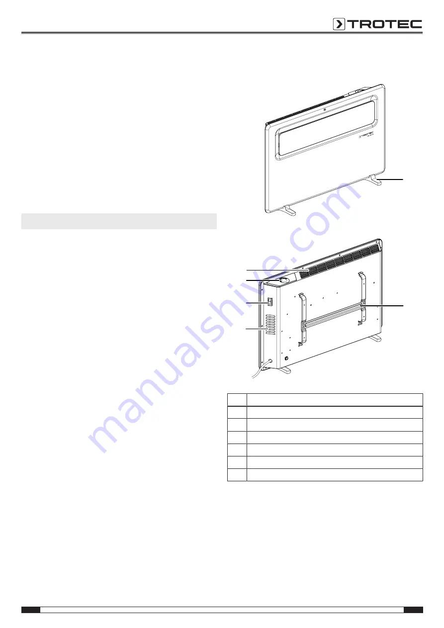 Trotec 1050000403 Operating Manual Download Page 5