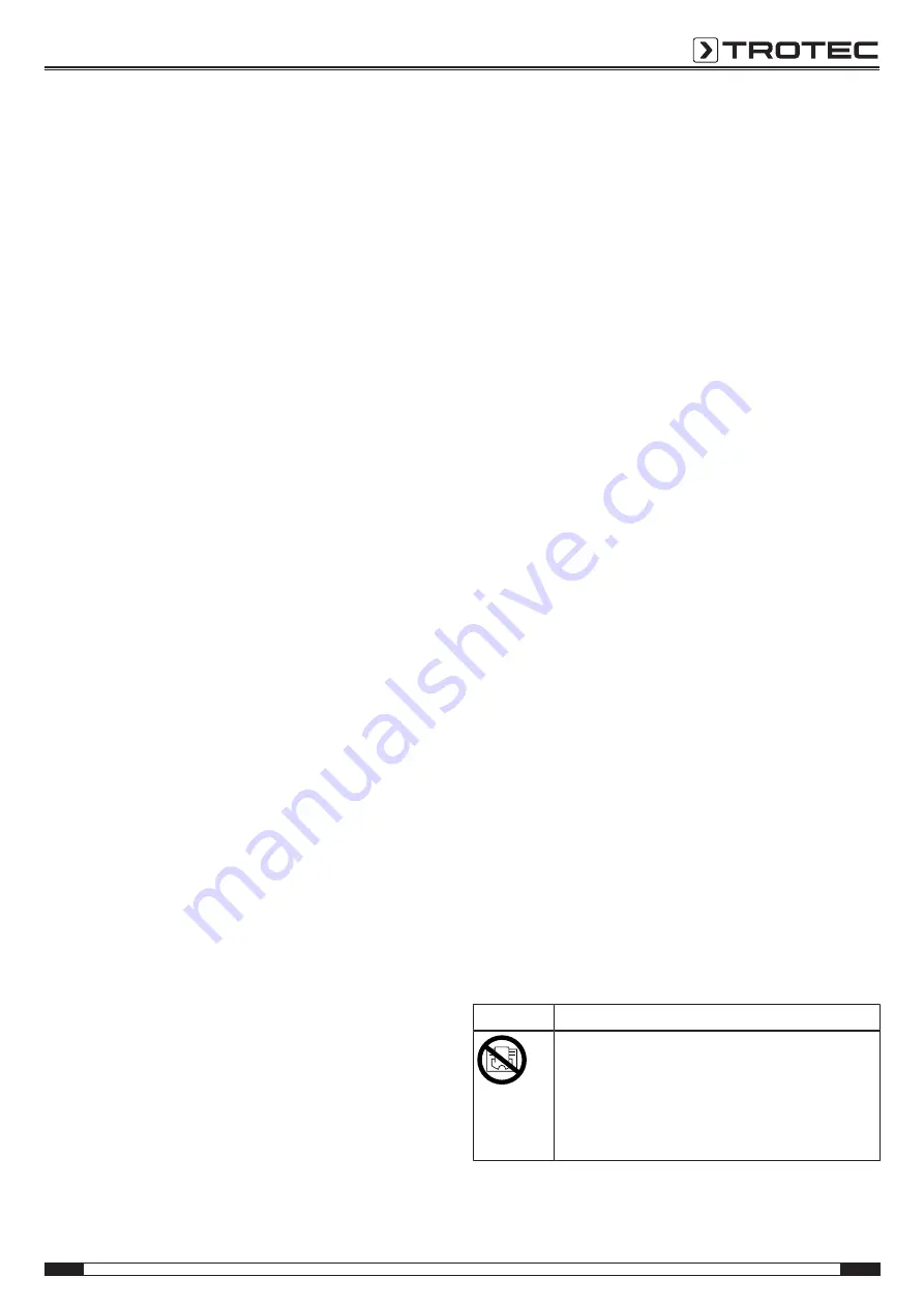 Trotec 1410003215 Operating Manual Download Page 3