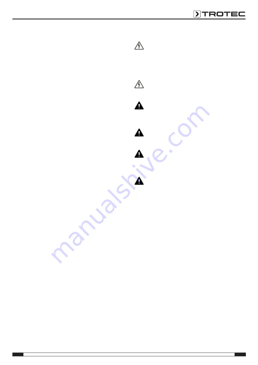 Trotec 3510205031 Original Instructions Manual Download Page 3