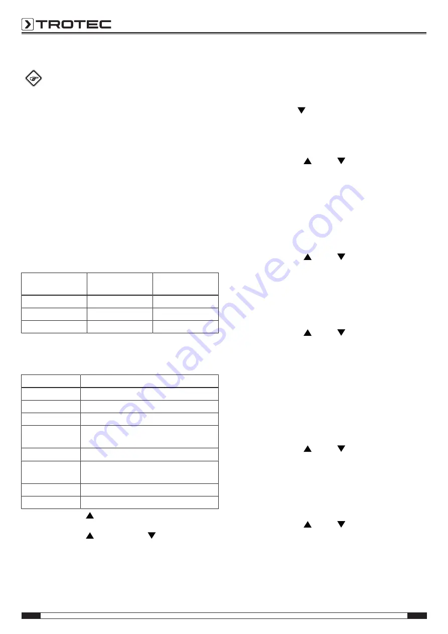 Trotec 3510205098 Скачать руководство пользователя страница 8