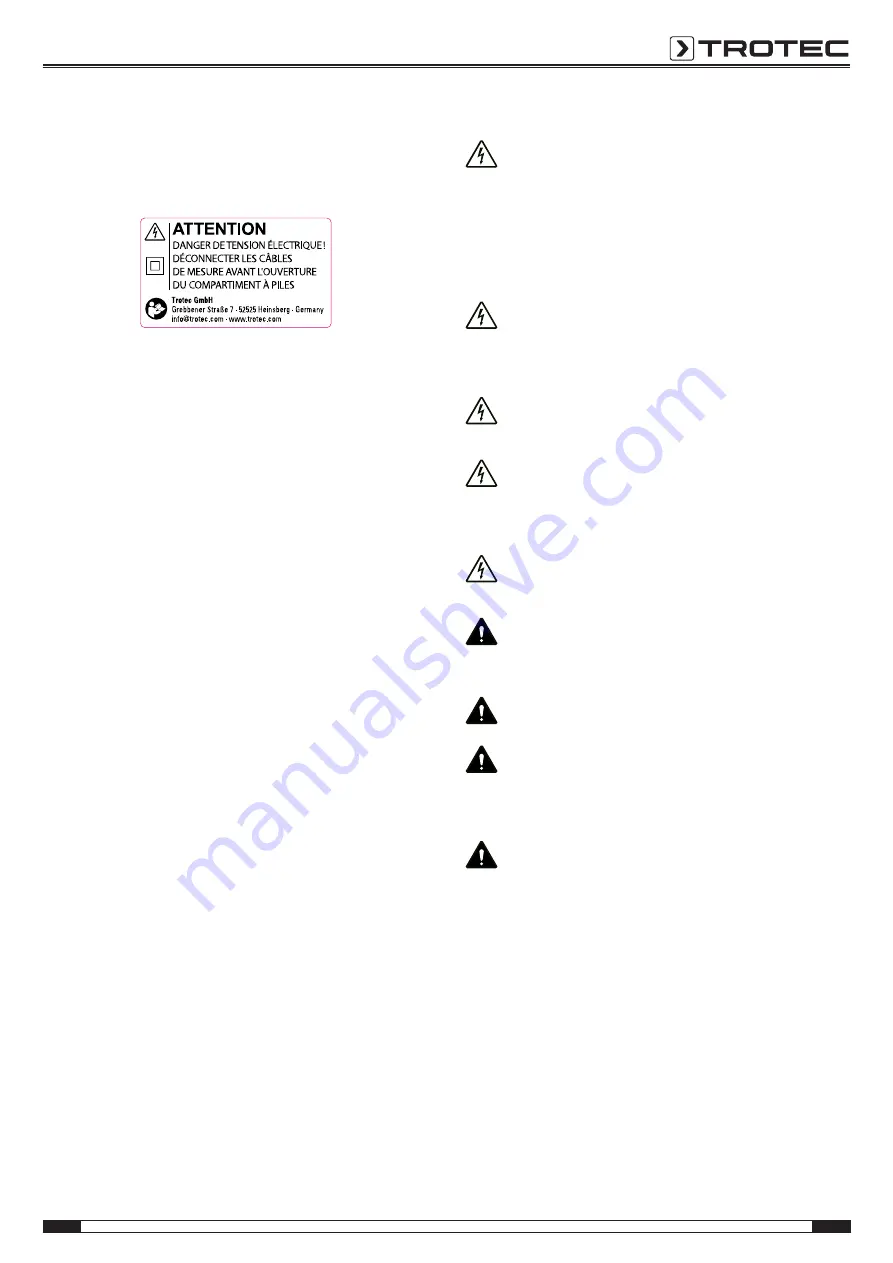 Trotec 3510205244 Скачать руководство пользователя страница 7