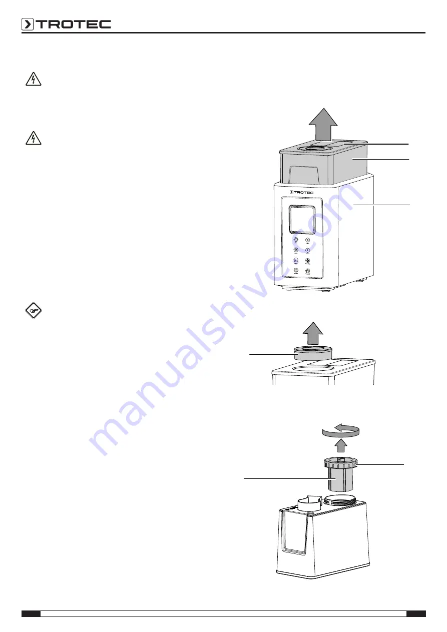 Trotec B 5 E Operating Manual Download Page 14