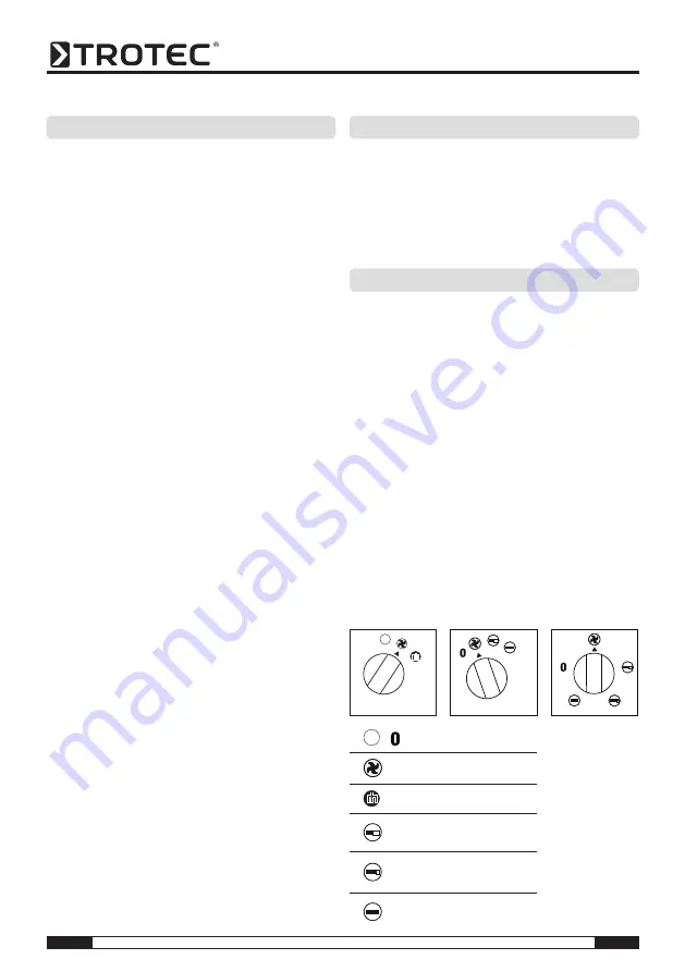 Trotec TDS 120 R Operating Manual Download Page 10