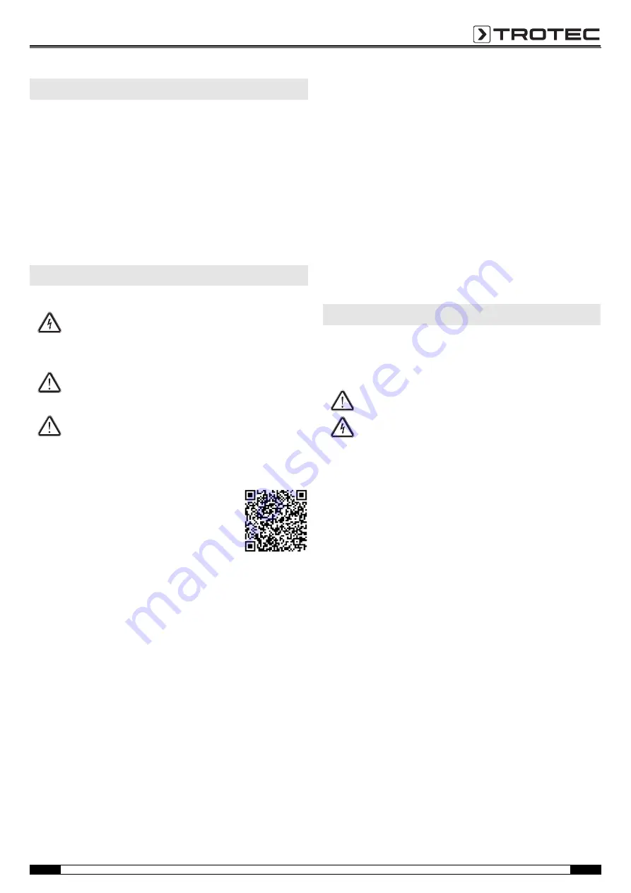 Trotec TDS 30 Operating Manual Download Page 3