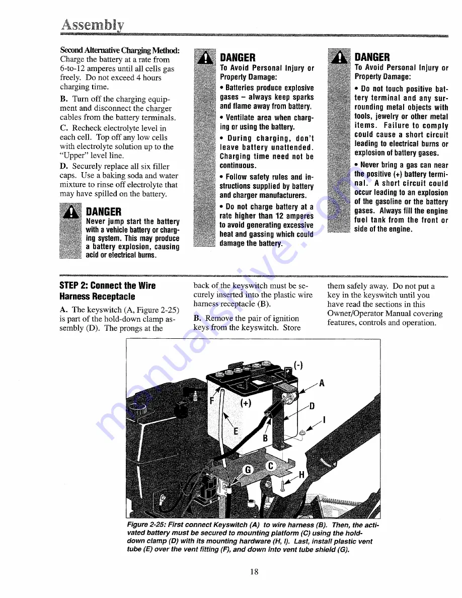 Troy-Bilt 12087 Owner'S/Operator'S Manual Download Page 18