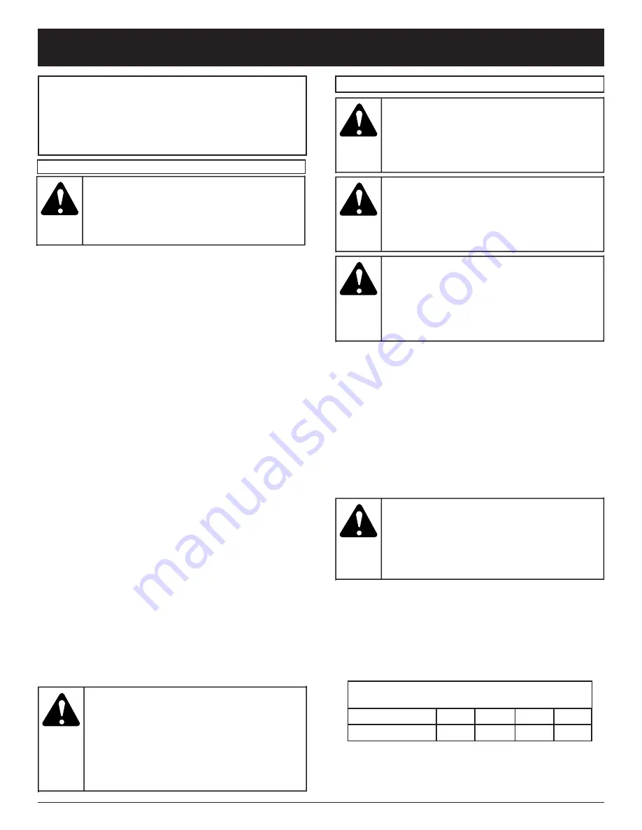 Troy-Bilt TB125QS Operator'S Manual Download Page 21